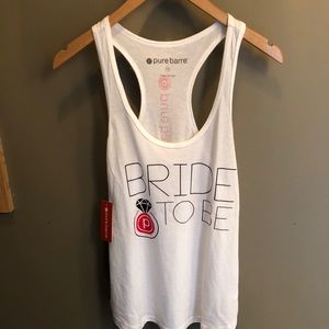 Pure Barre Bride to Be Tank